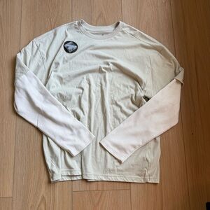 Beige Long Sleeve Shirt